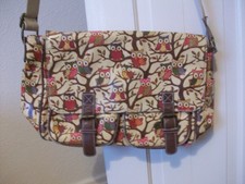 OWL SACHEL in ORANGE/BROWN