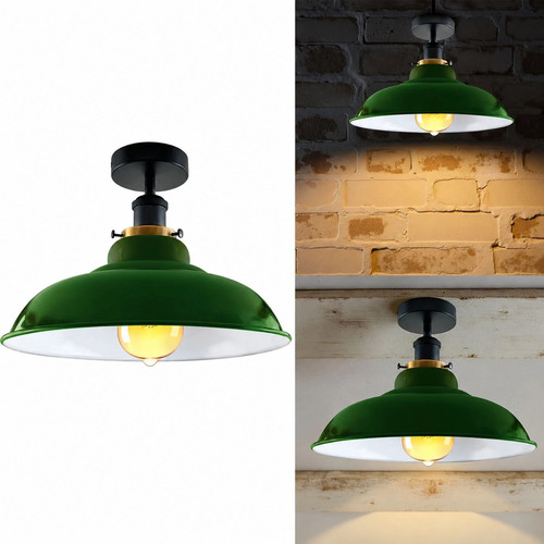 Vintage industrial flush mount - flush,