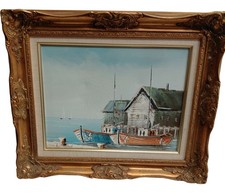 Framed Nautical Seascape