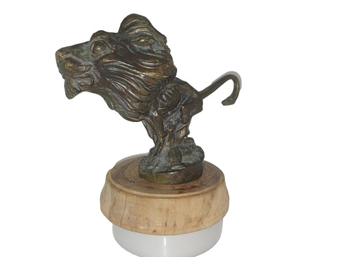 Antique peugeot lion radiator - peugeot,