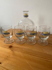 Ricard Pastis Glasses & Water Jug