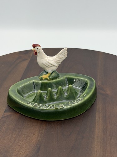 Rosemeade pottery hen figurine - pottery,