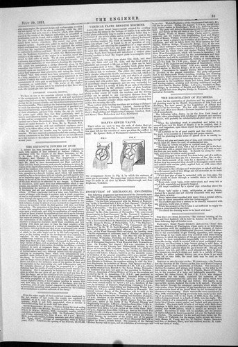 Old print 1881 rolfe sewer - old,