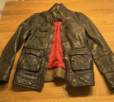 Superdry men leather - men's, jacket