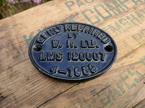 Original cast iron lms - iron, railway