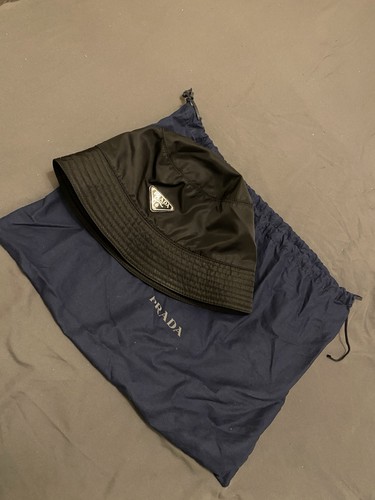 Prada unisex nylon bucket - prada, hat