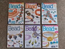 6 x Bead Magazine Lot. 2008-09, 2011-12. GB6