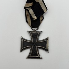 1914 German WWI Original Iron Cross Medal with Original Ribbon