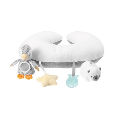 Nuby penguin tummy time pillow - tummy,