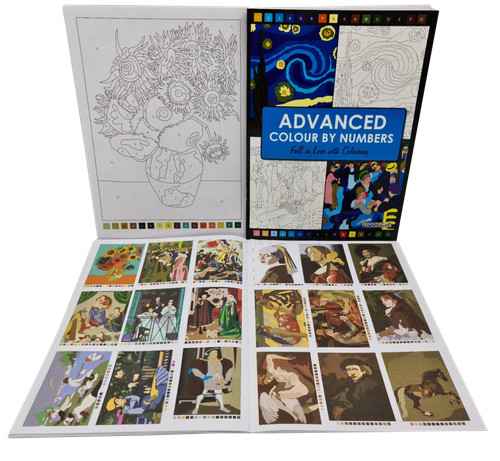 Advanced colour numbers - colour, by