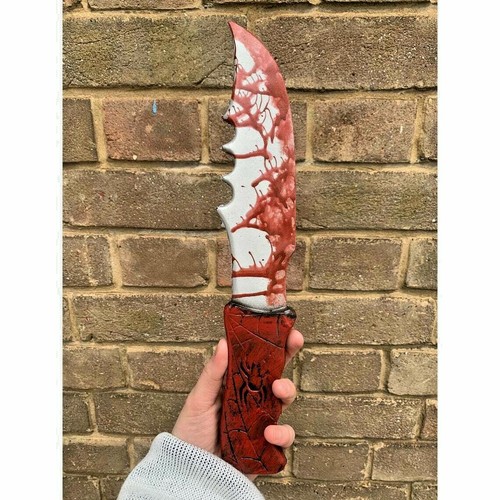 Realistic foam bloody knife - realistic,