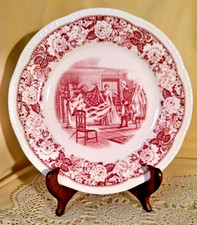 Betsy Ross Plate Showing First