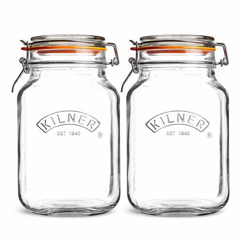 Kilner glass storage kitchen - glass,