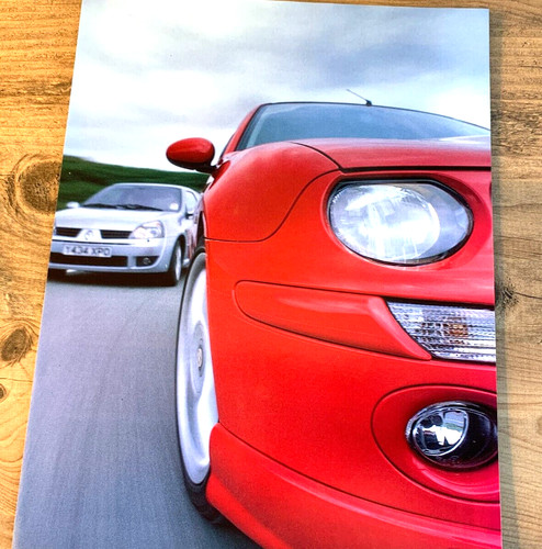 160 renault clio 172 - mg, vs