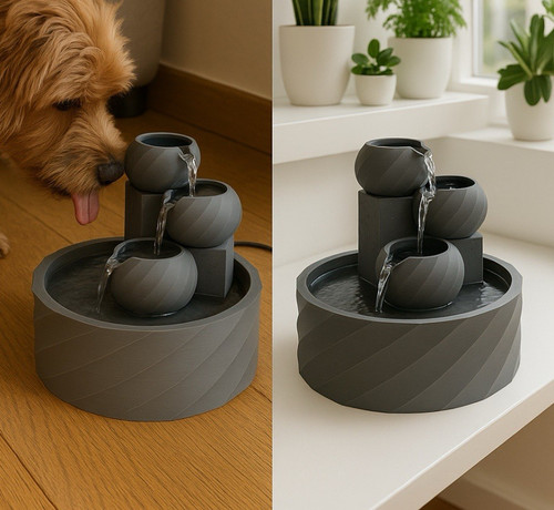 Cascading tabletop indoor - cascading,