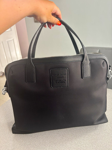 Peter james black laptop bag - peter,
