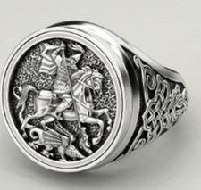 Knights Templar Ring Stainless