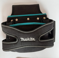 Makita blue fixings and tool pouch very clean
