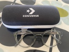 Converse CV5107 glasses frames and case new unisex grey