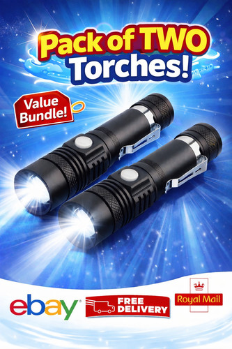 Pack flashlight bright led - flashlight,