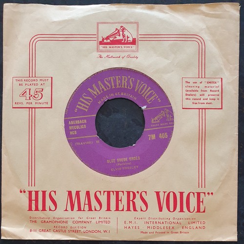 Elvis presley blue - presley, suede