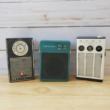 Lot Of 3 VTG Transistor Radios
