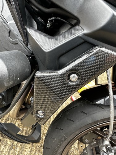 Carbon radiator covers side - carbon,