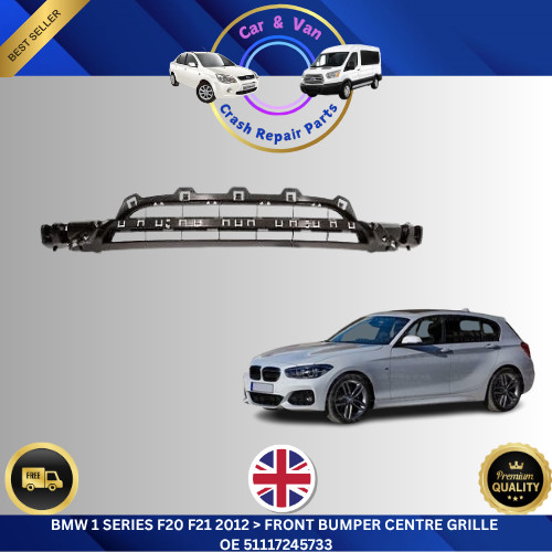 Front bumper grill center - grill, for