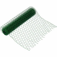 Green pvc coated wire netting - green,