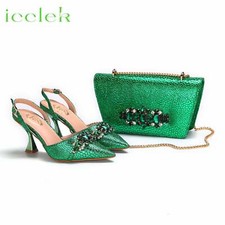 Women's Shoes and Bag Set with
