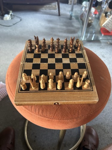 Wood folding travel - travel, set