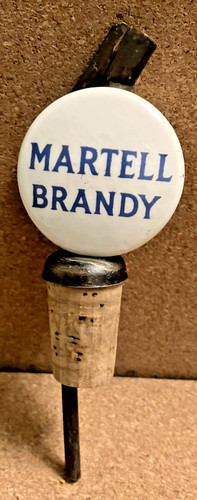 Martell brandy - brandy, (ceramic)