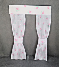 Dolls House  Window  Curtains
