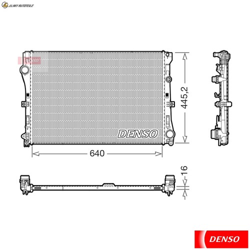 Radiator engine cooling - radiator,