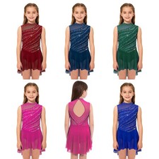 Kids Girls Lyrical Mesh Ballet