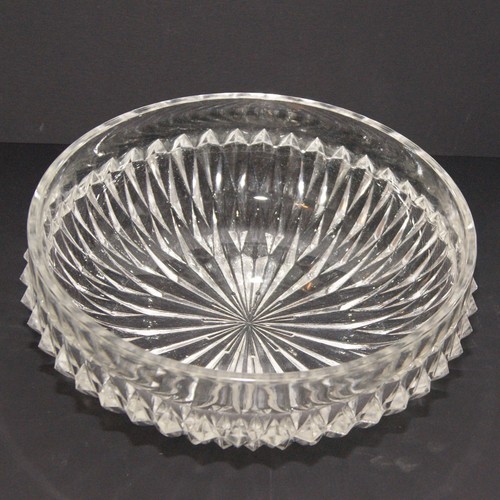 Vintage cut glass lead - glass, crystal