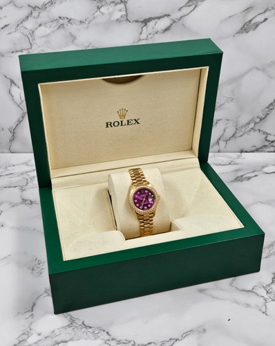 Ladies 18ct gold rolex - ladies,