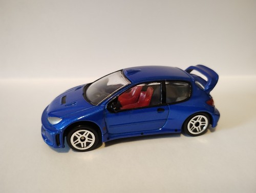 Realtoy peugeot 206 met blue - realtoy,