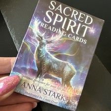 Sacred Spirit Reading Cards By Anna Stark Oracle Cards Deck Spiritual Pagan