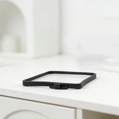Flexible black silicone screen - black,