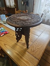 Vintage Hand Carved Side