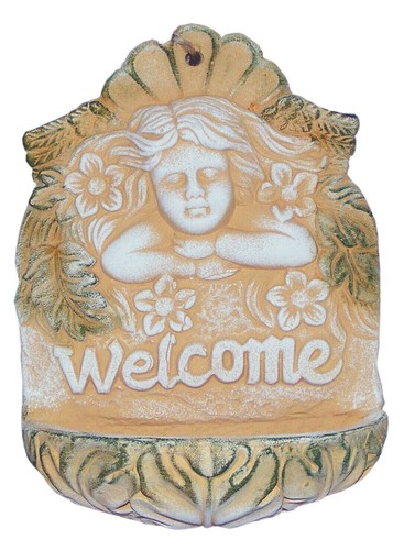 Classic terracotta bird bath - terracotta,
