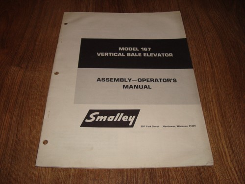 Smalley model 167 - 167, vertical
