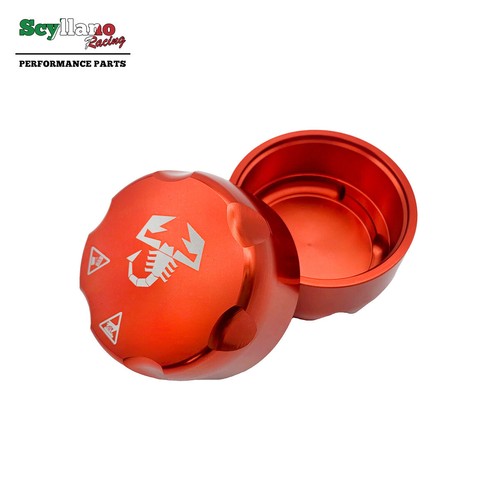 Red aluminum cap cover - cap,