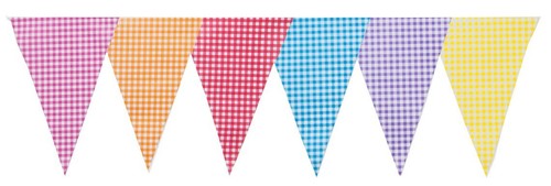 Gingham multi colour - gingham, mix