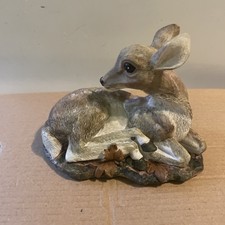 Vintage Lying Down Fawn