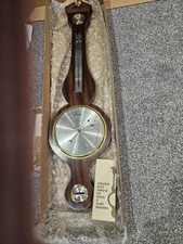 antique clock barometer