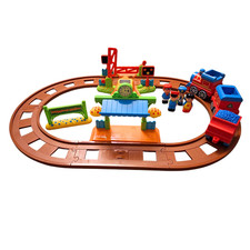 ELC Happyland Magic Motion Train Playset with Sound Movement Figures Working