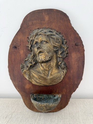 Antique belgian wall holy - belgian,