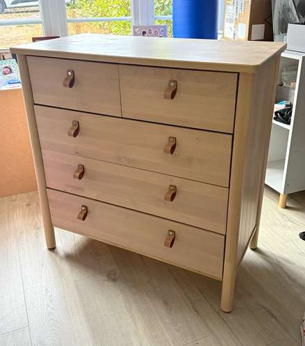 Light wood drawer chest - chest, of